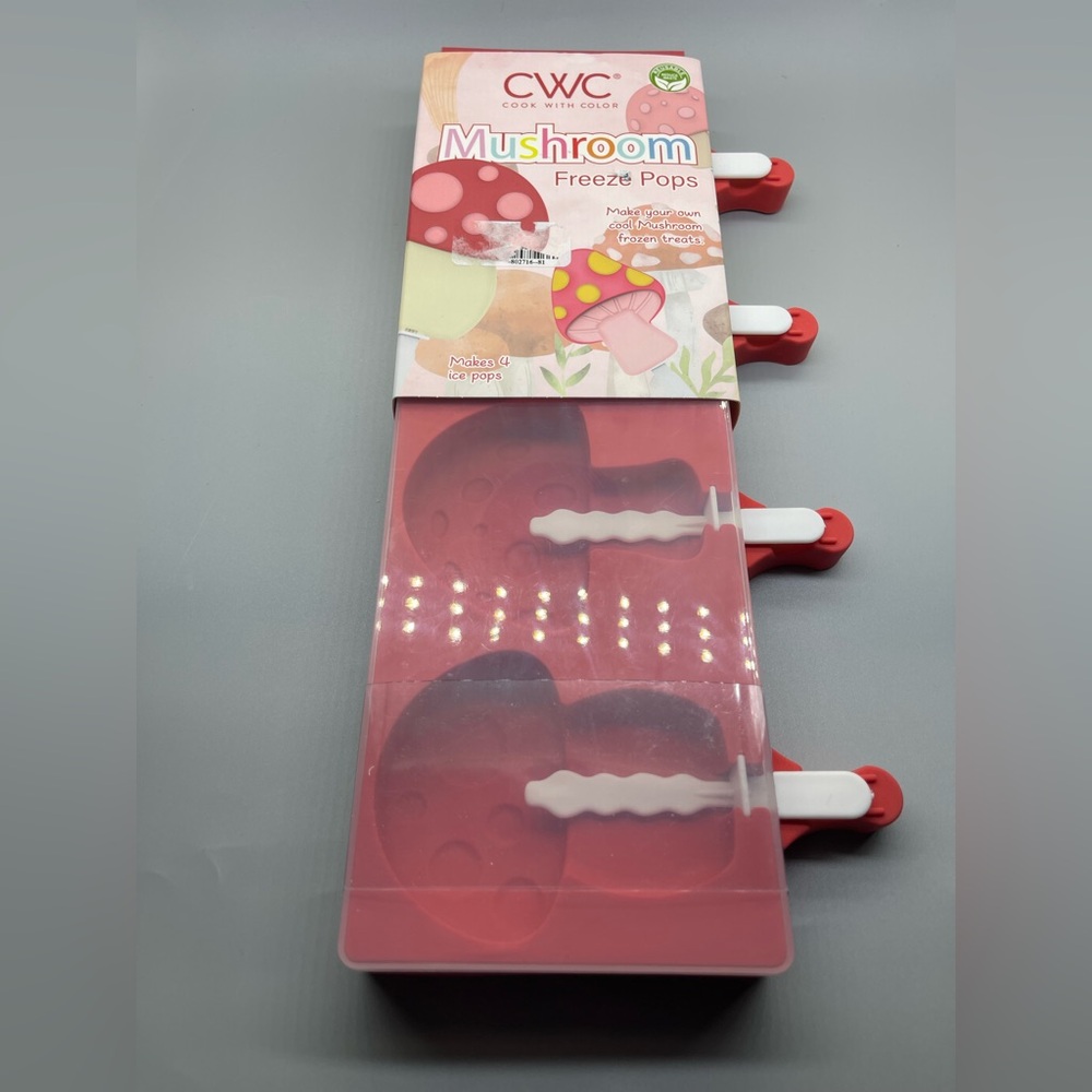 CWC Mushroom Freeze Pops Mold, NWT - Picture 4 of 7
